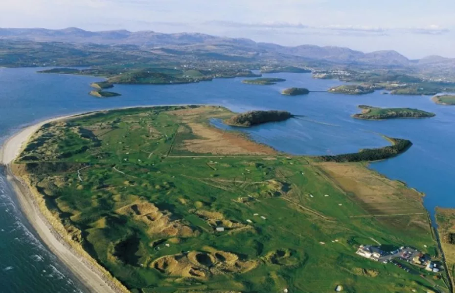 Donegal GC: Aerial View