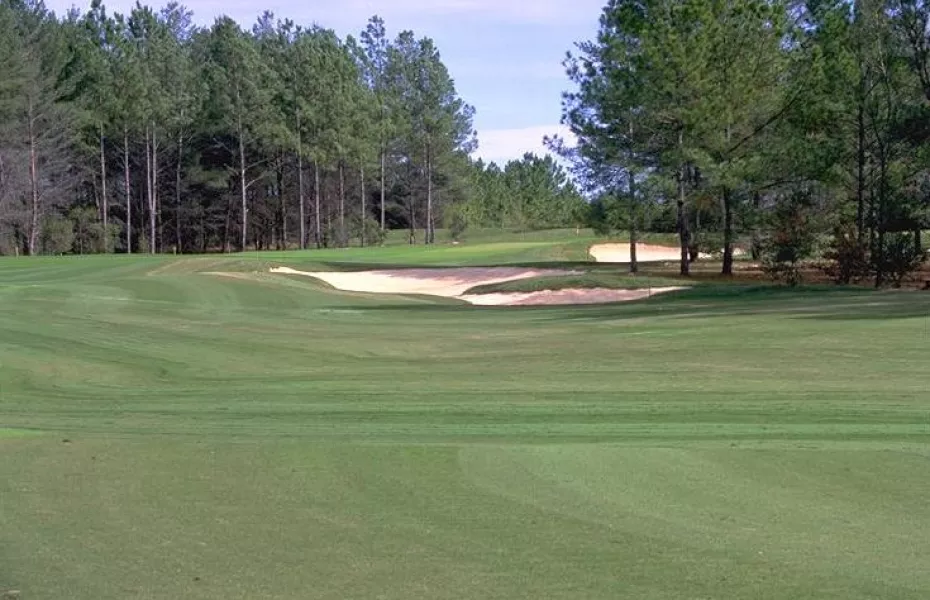 World Woods GC: Warm up area