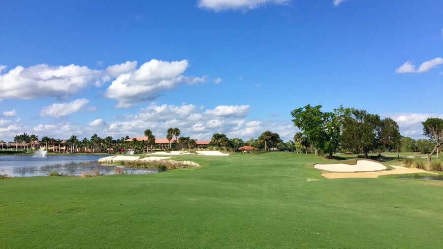PGA National Palmer hole 18