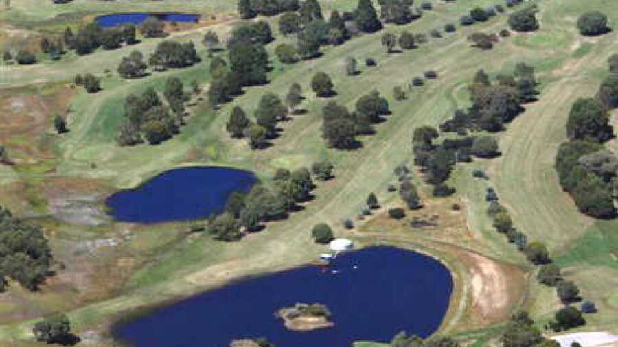 Strathbogie GC: Aerial view