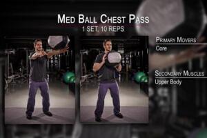 Module 01: Segment 04: Day 3 - Exercise 4 - Medicine Ball Chest Pass