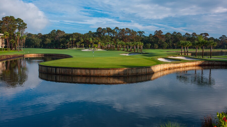 Atlantic Dunes golf course - Sea Pines Resort - 9th hole