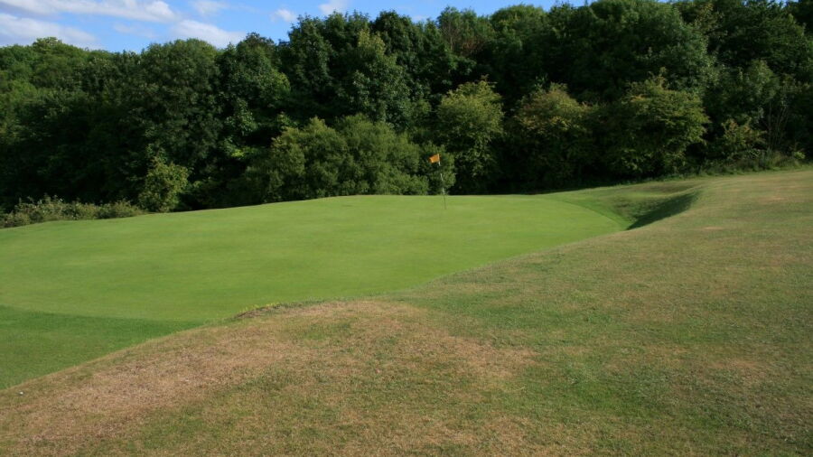 Royston GC: 1st green