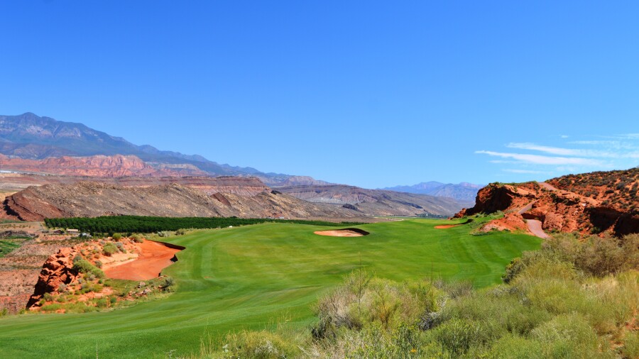 Sand Hollow - Championship golf course - 13th