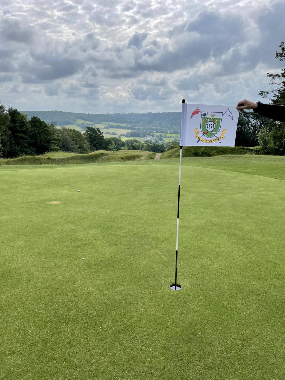 1st green looking back towards the tee (Photo submitted by u691954487 on 07/09/2021)