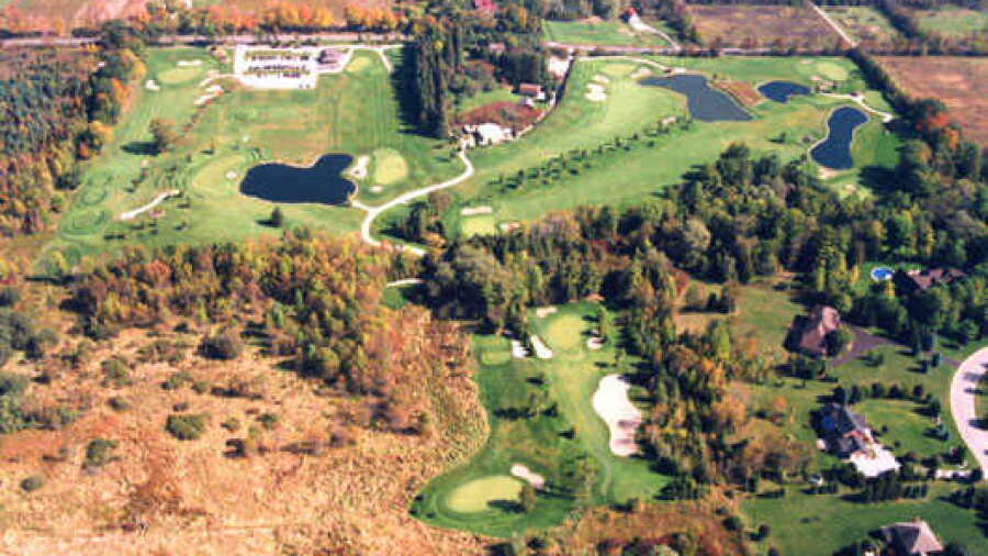 Hawthorne Valley GC: Aerial view