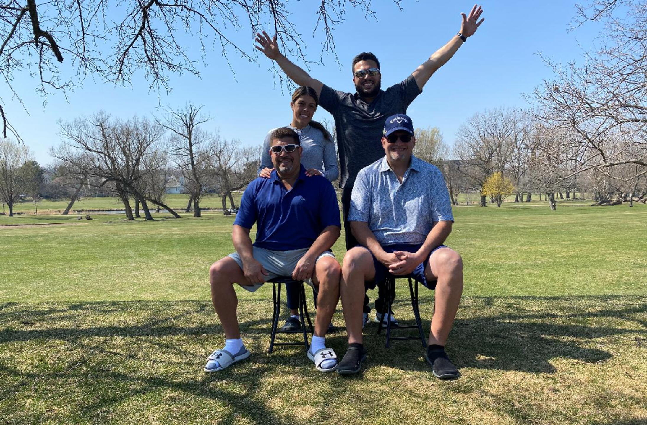 Golfing with my kids and my best friend...nothing better! (Photo submitted by u998302706 on 04/27/2021)