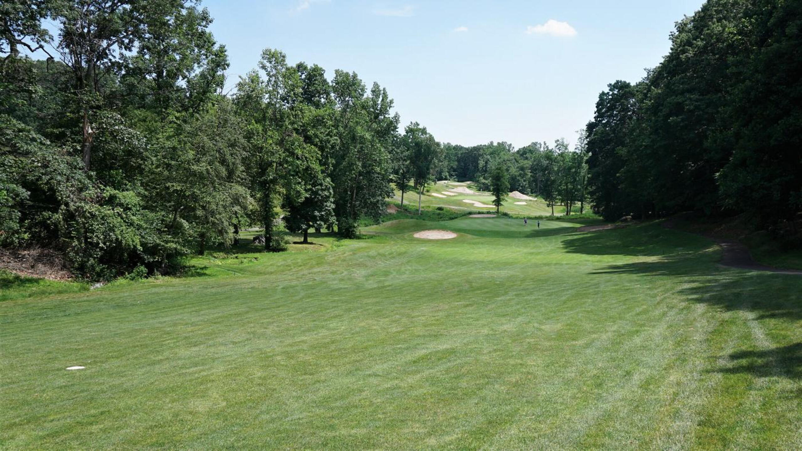 Sixteen will require your best drive to this tight, dog-legging fairway. The second shot is no picnic, either. (Photo submitted by AptlyLinked on 06/29/2021)