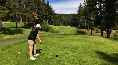 Mountain course at Incline Village - hole 1