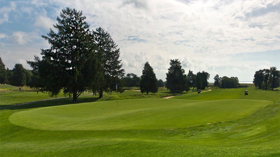 Seaview -  Bay golf course - hole 13