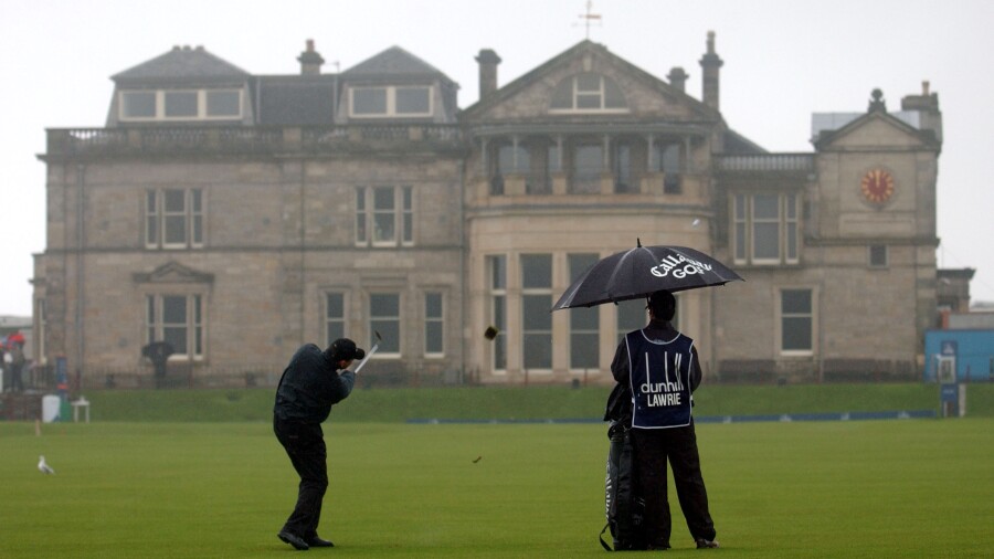 Rainfall at St. Andrews