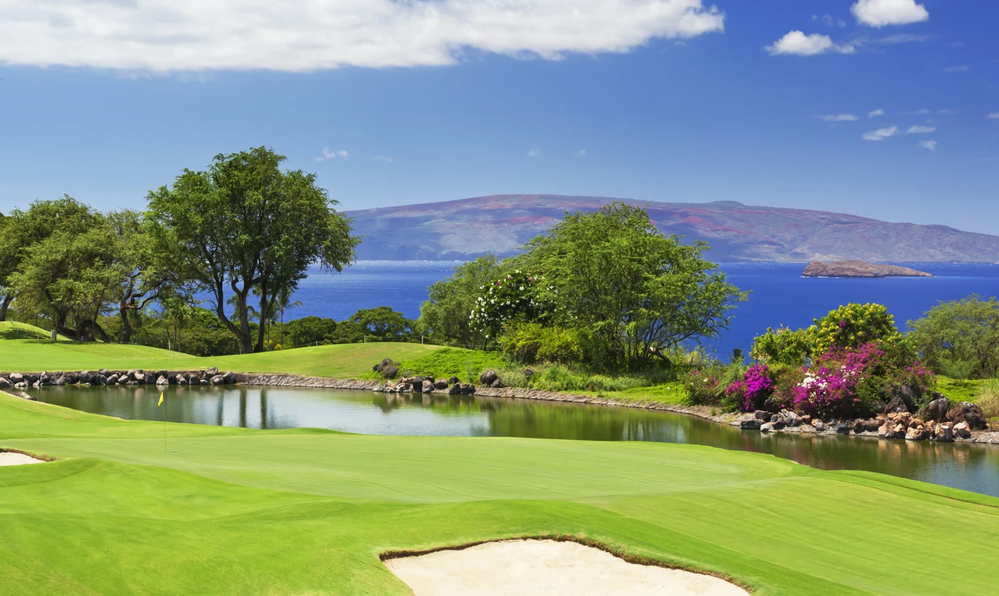 Emerald Course at Wailea Golf Club - 17th