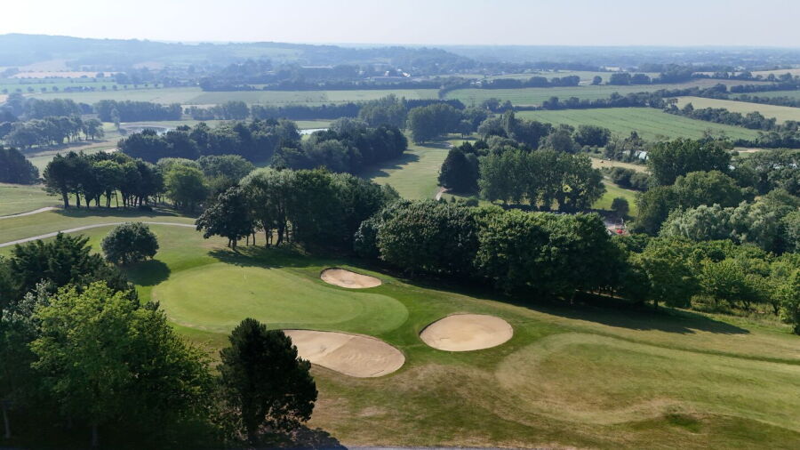 Omaha Beach Memorial GC - Eisenhower: #9