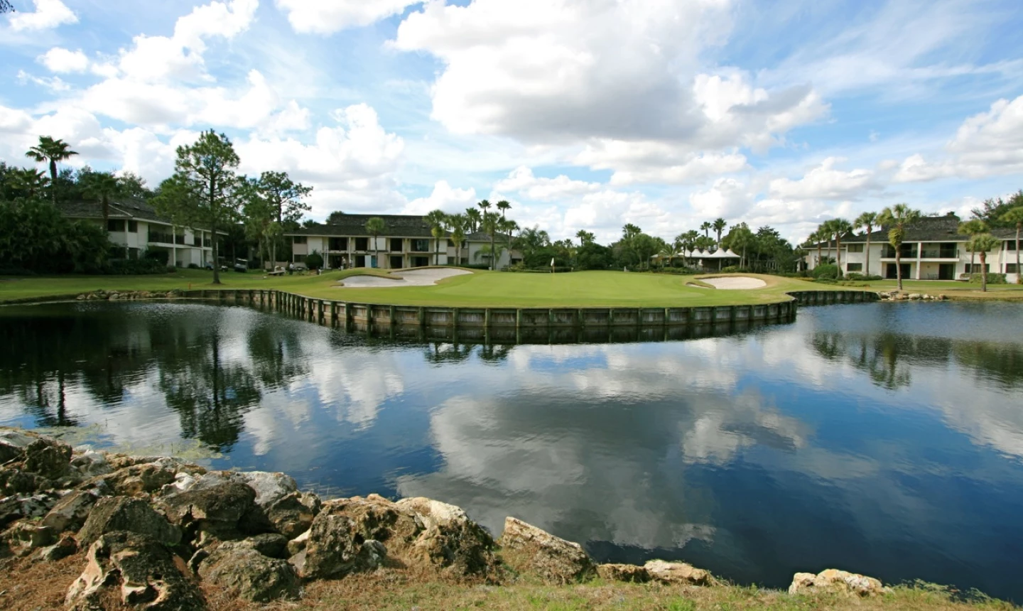 Saddlebrook Resort - Saddlebrook golf course - hole 9