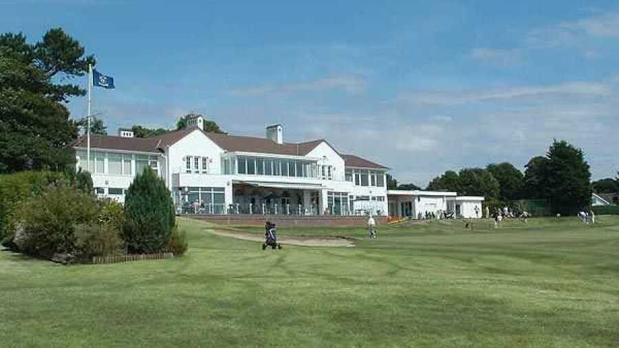 Heswall GC's clubhouse