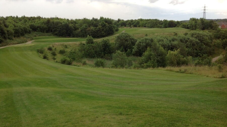 4th green at Waterfront