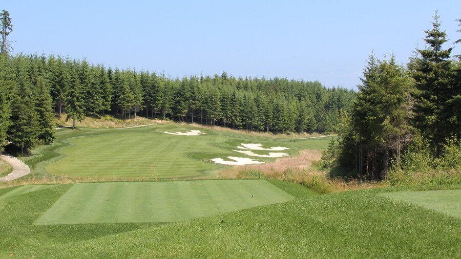 Salish Cliffs Golf Club - hole 16