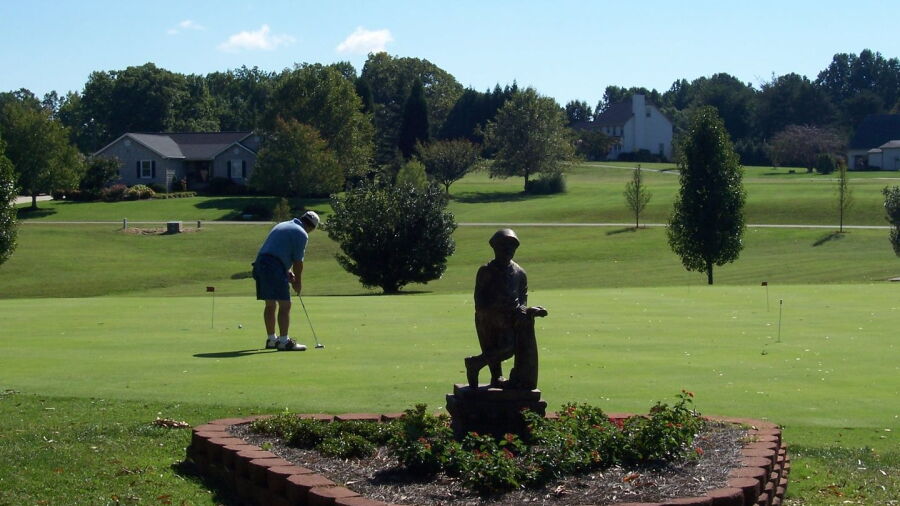 Plantation GC: Practice area