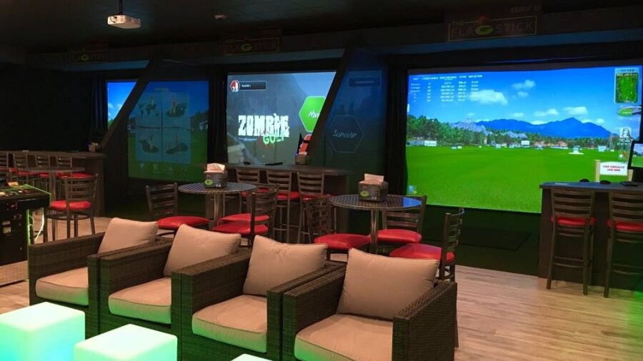 The Flagstick Indoor Virtual Golf Facility