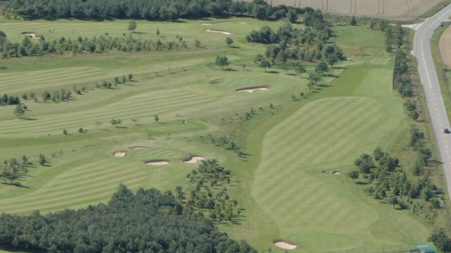 Kinloss Country GC: aerial view
