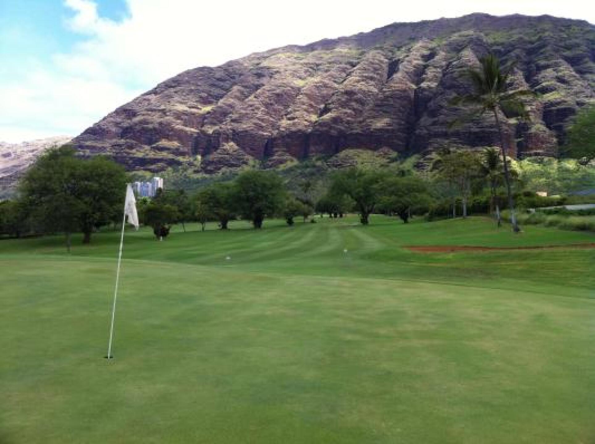 #16 green looking back down the fairway (Photo submitted by U000002008969 on 07/15/2014)