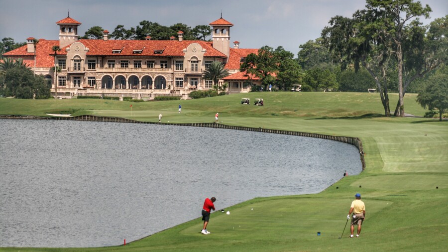 PLAYERS Stadium at TPC Sawgrass - No. 18