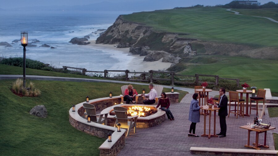 Half Moon Bay Golf Links - firepits