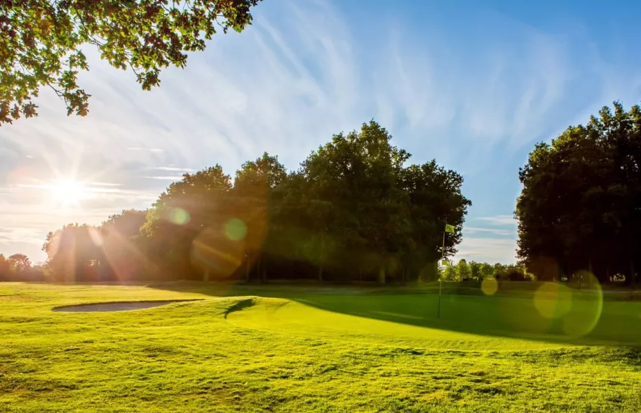 14th green, Mid Herts