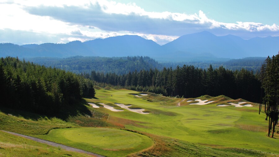 Suncadia Resort - Prospector golf course - hole 10