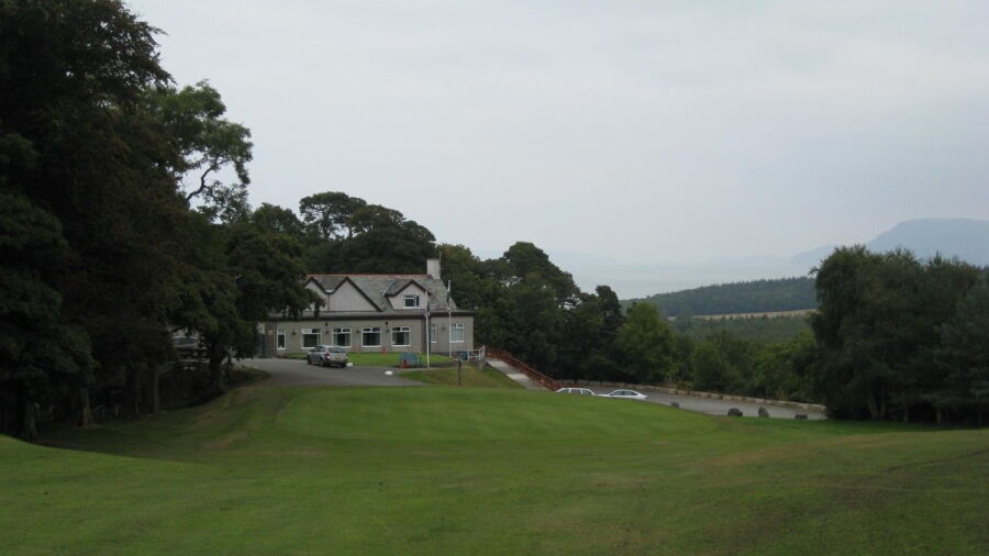 18th green at Bangor St Deiniol