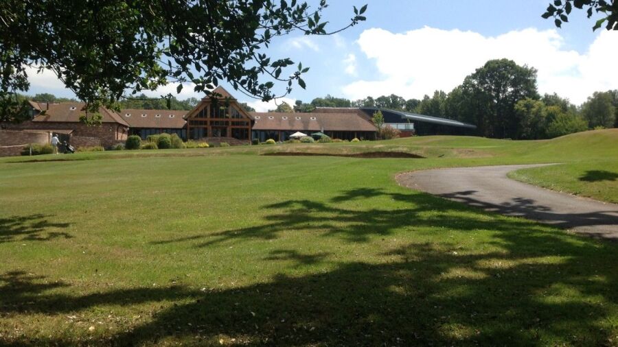18th at Old Thorns Manor Golf Club
