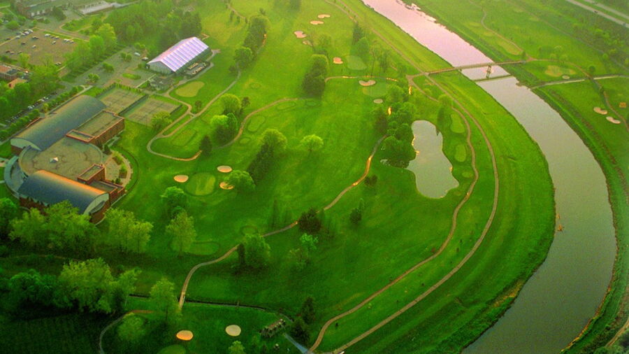 Ohio University GC: Aerial view