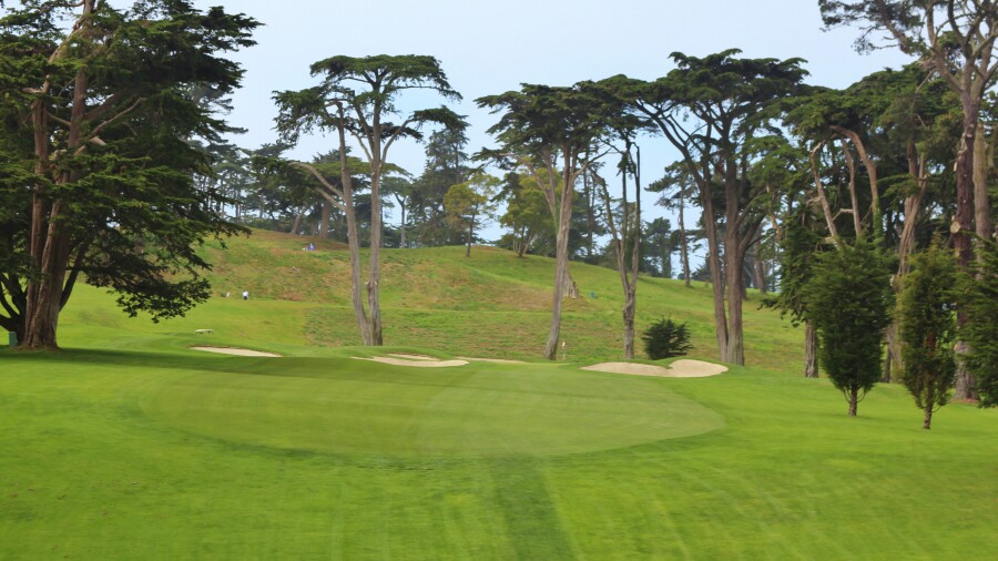 Olympic Club - Lake golf course - hole 7