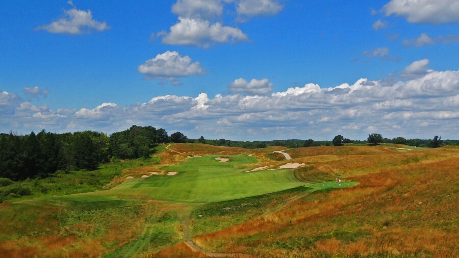Erin Hills golf course - No. 3