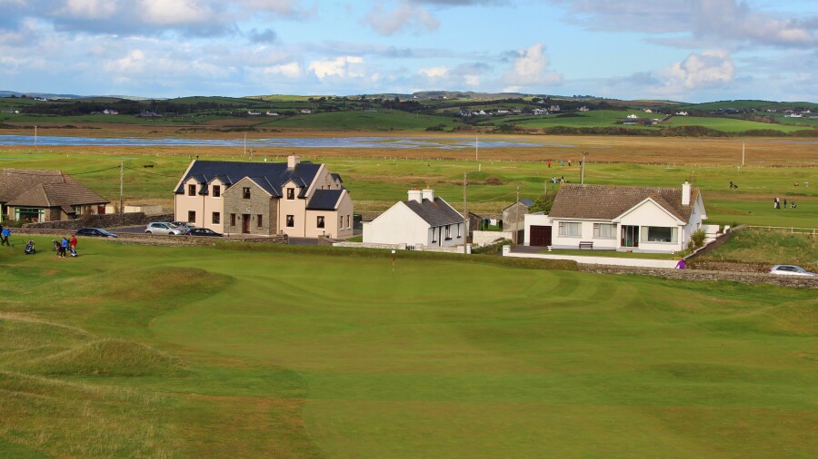 The 4th hole i.e. 'Klondyke' at Lahinch