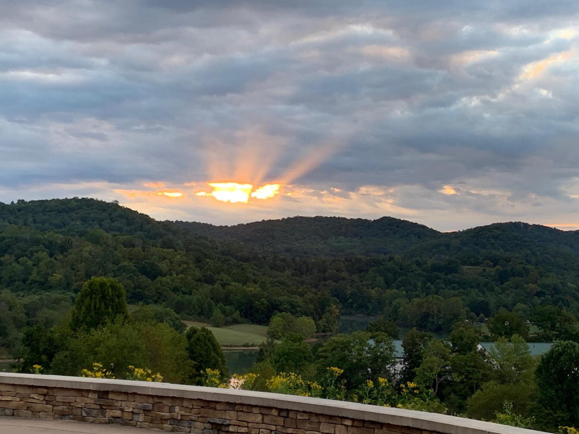 Sunrise before teeing off overlooking the resort (Photo submitted by TcDJ204F0dsQnH5LrWYB on 11/20/2019)