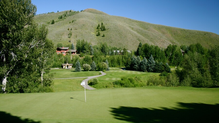 Sun Valley Resort - Trail Creek golf course - No. 6