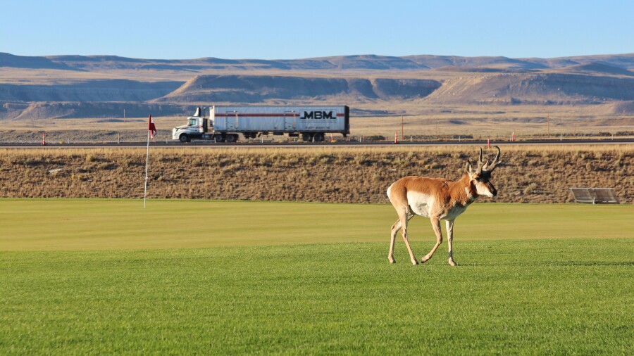 Rochelle Ranch Golf Course - hole 3