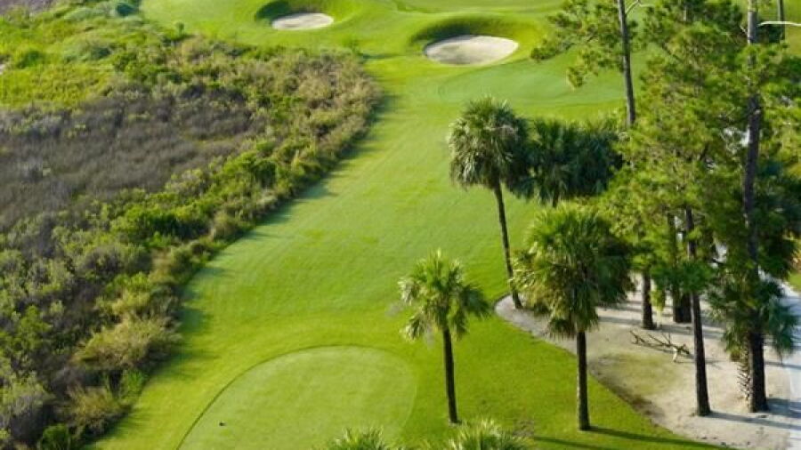 Palmetto at Landings Club: Aerial view