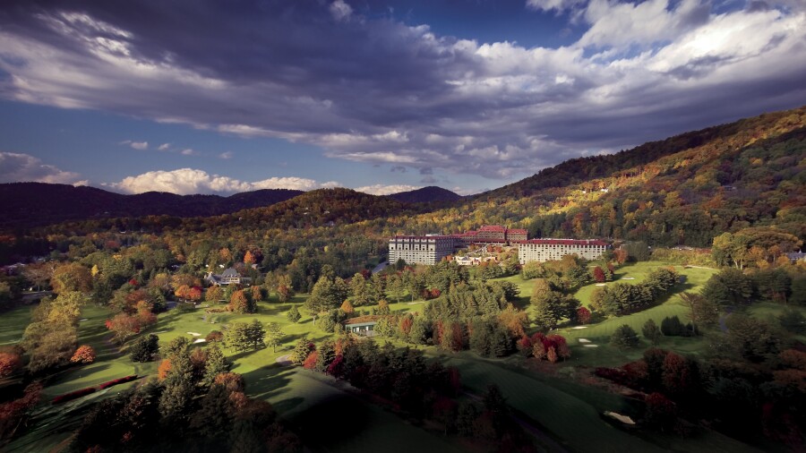 Omni Grove Park Inn - fall colors 