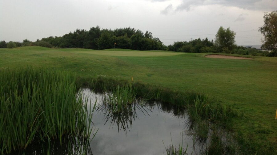 7th green at Waterfront