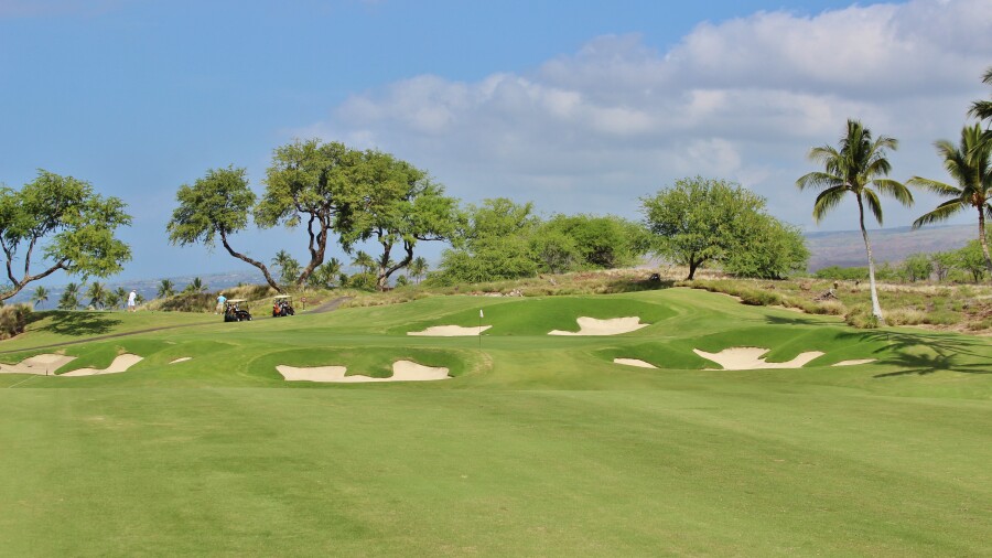 Mauna Kea GC - 17th hole