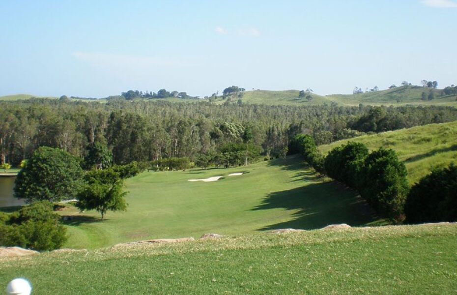 Pottsville Golf Course in Pottsville, Northern Rivers,NSW, Australia