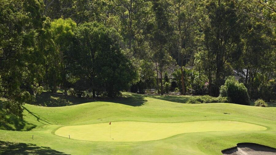 Palmer Gold Coast's 17th hole