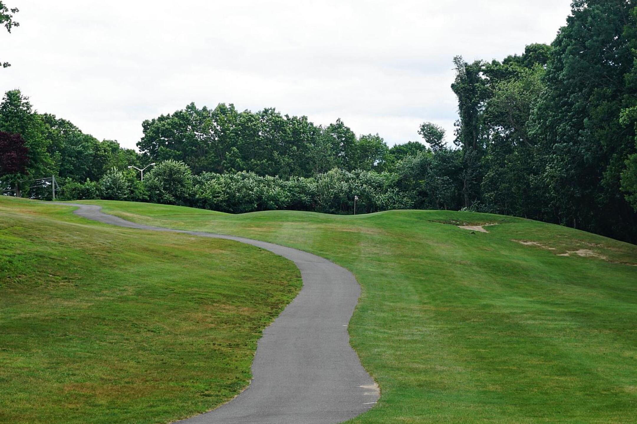 Sixteen is a classically tough, uphill par-3 (165 yards). (Photo submitted by AptlyLinked on 07/08/2022)