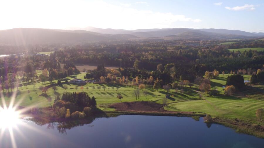 Aboyne GC: Aerial