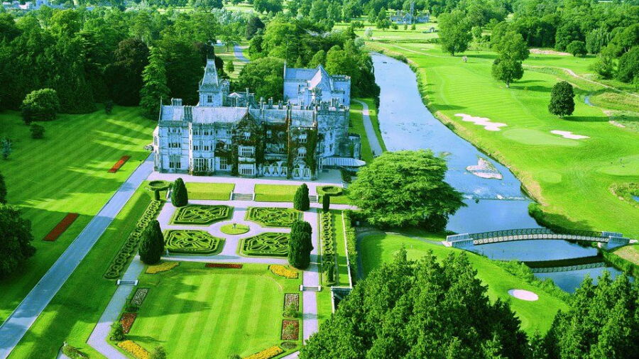 Adare GC: Aerial view