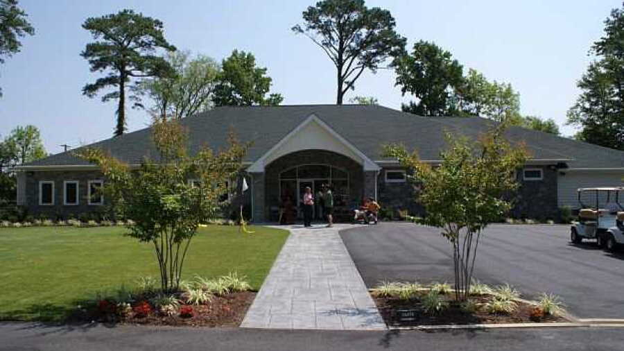 Stumpy Lake GC: Clubhouse