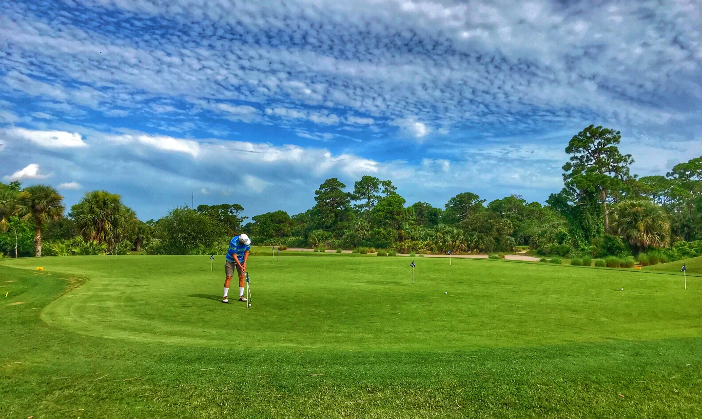 Sandridge GC putting green