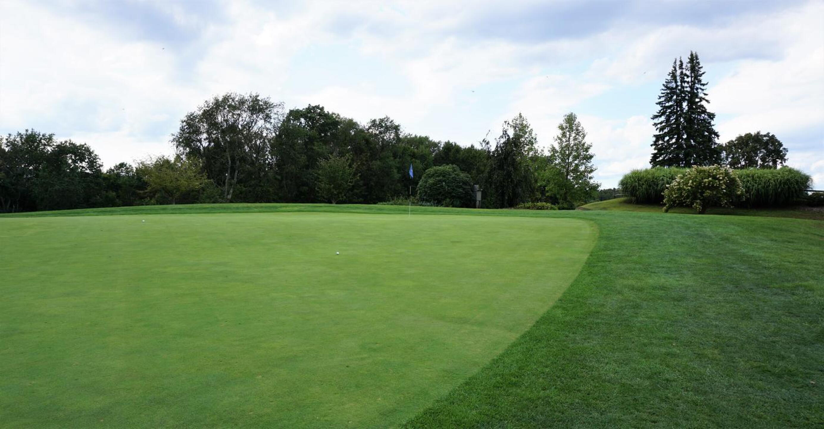 The third green is a beauty, but a tough two-putt. (Photo submitted by AptlyLinked on 09/07/2020)